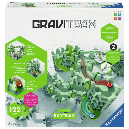 GraviTrax Action-Set Skytrax ryhmässä LELUT / Luo & kokeile @ Spelexperten (10925959)