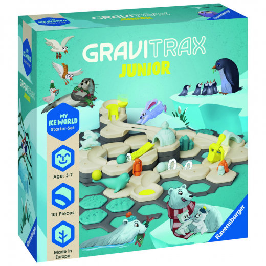 GraviTrax Junior Starter-Set My Ice World ryhmässä LELUT / Luo & kokeile @ Spelexperten (10927060)