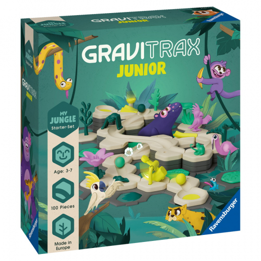 GraviTrax Junior Starter-Set Jungle ryhmässä LELUT / Luo & kokeile @ Spelexperten (10927499)