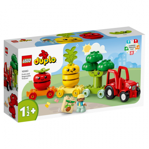 LEGO Duplo - Hedelmä- ja vihannestraktori ryhmässä LELUT / LEGO / LEGO Duplo @ Spelexperten (10982)