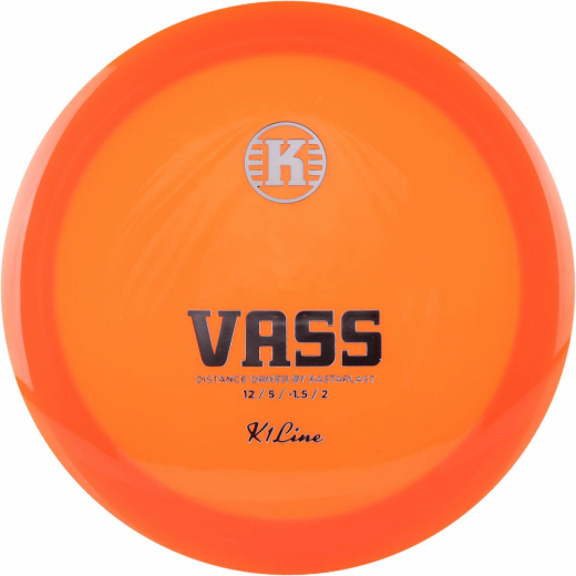 Kastaplast K1 Vass Orange ryhmässä ULKOPELIT / Disc Golf & frisbee / Distance Drivers @ Spelexperten (110002)