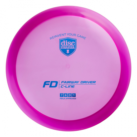 Discmania FD C-Line Purple ryhmässä ULKOPELIT / Disc Golf & frisbee / Fairway Drivers @ Spelexperten (110190)