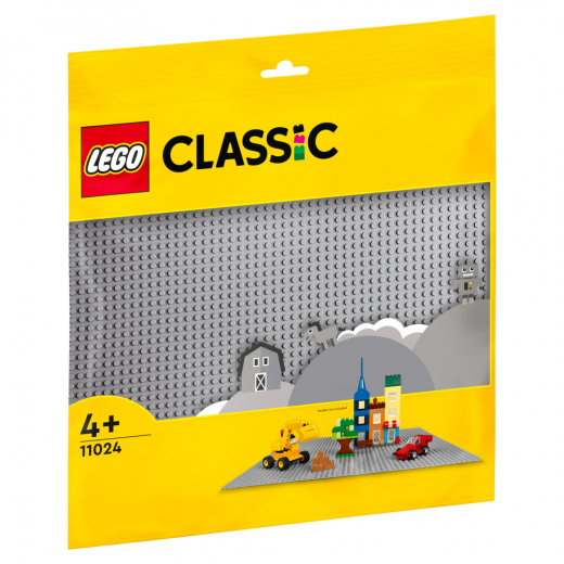LEGO Classic - Harmaa rakennuslevy ryhmässä LELUT / LEGO / LEGO Classics @ Spelexperten (11024)