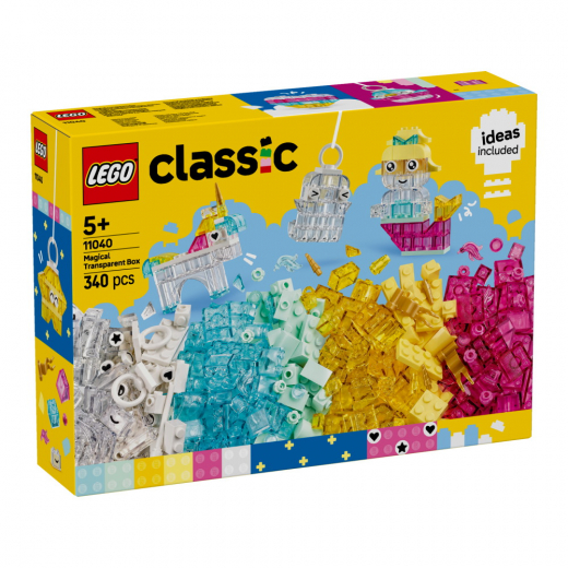 LEGO Classics - Läpinäkyvien palikoiden taikalaatikko ryhmässä LELUT / LEGO / LEGO Classics @ Spelexperten (11040)