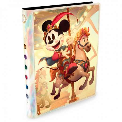 Disney Lorcana TCG: 9-Pocket Portfolio - Mickey & Minnie Mouse ryhmässä SEURAPELIT / Tarvikkeet / Varastointi @ Spelexperten (11090073)
