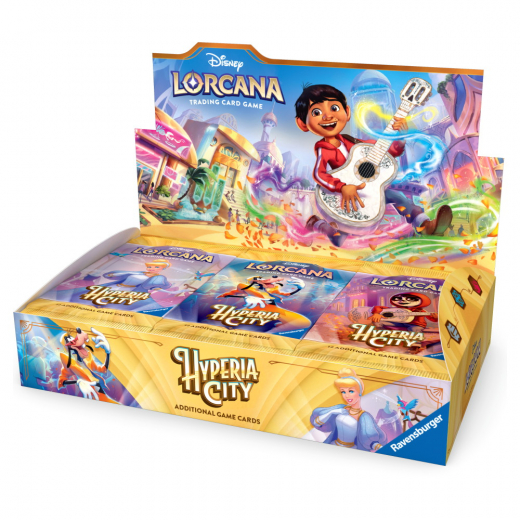 Disney Lorcana TCG: Hyperia City - Booster Display ryhmässä SEURAPELIT / Pelisarjat / Disney Lorcana Trading Card Game @ Spelexperten (11090102-DIS)