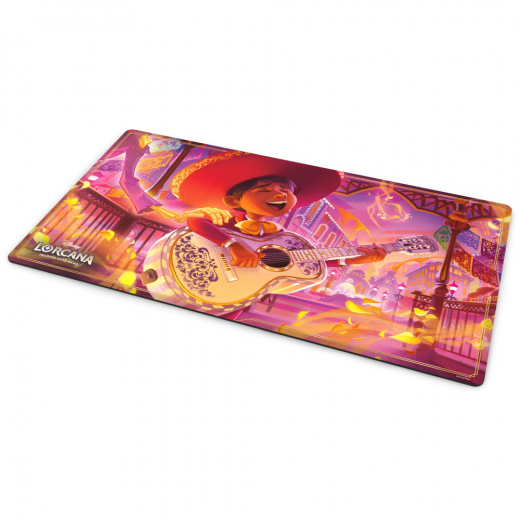 Disney Lorcana TCG: Hyperia City - Miguel Playmat ryhmässä SEURAPELIT / Tarvikkeet @ Spelexperten (11090123)