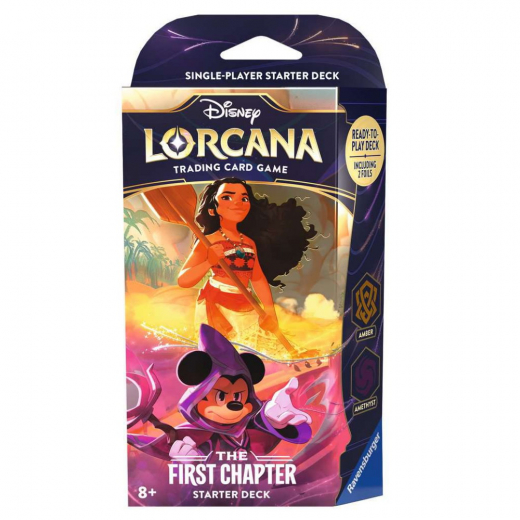 Disney Lorcana TCG: The First Chapter Starter Deck - Amber & Amethyst ryhmässä SEURAPELIT / Korttipelit @ Spelexperten (11098189-A)