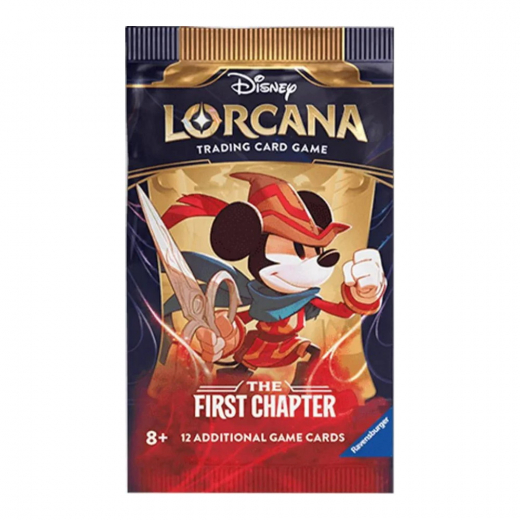 Disney Lorcana TCG: The First Chapter - Booster Pack ryhmässä SEURAPELIT / Korttipelit @ Spelexperten (11098190-BOS)