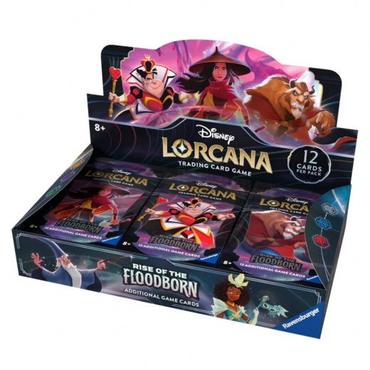 Disney Lorcana TCG: Rise of the Floodborn - Booster Display ryhmässä SEURAPELIT / Korttipelit @ Spelexperten (11098271-DIS)