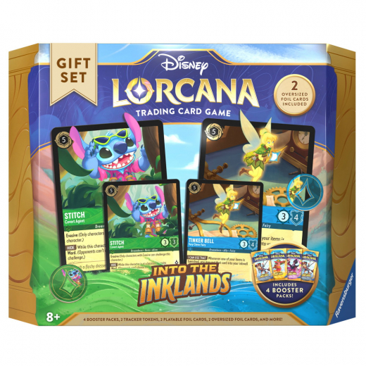 Disney Lorcana TCG: Into the Inklands - Gift Set ryhmässä SEURAPELIT / Korttipelit @ Spelexperten (11098295)