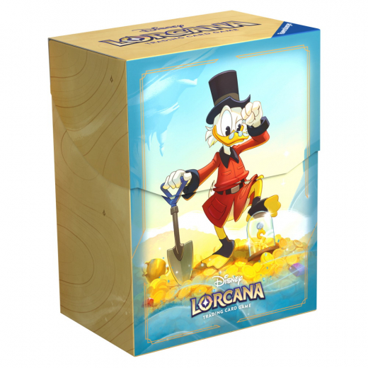 Disney Lorcana TCG: Deck Box - Scrooge McDuck ryhmässä SEURAPELIT / Tarvikkeet / Varastointi @ Spelexperten (11098301)