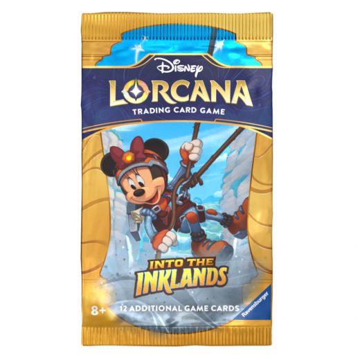Disney Lorcana TCG: Into the Inklands - Booster Pack ryhmässä SEURAPELIT / Korttipelit @ Spelexperten (11098312-BOS)