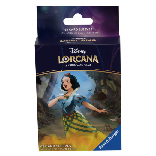 Disney Lorcana TCG: Sleeves 63 x 88 mm - Snow White ryhmässä SEURAPELIT / Tarvikkeet / Sleeves @ Spelexperten (11098361)