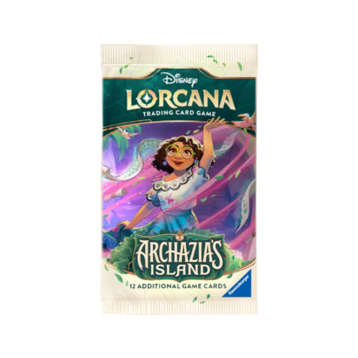 Disney Lorcana TCG: Archazia’s Island - Booster Pack ryhmässä SEURAPELIT / Pelisarjat / Disney Lorcana Trading Card Game @ Spelexperten (11098557-BOS)