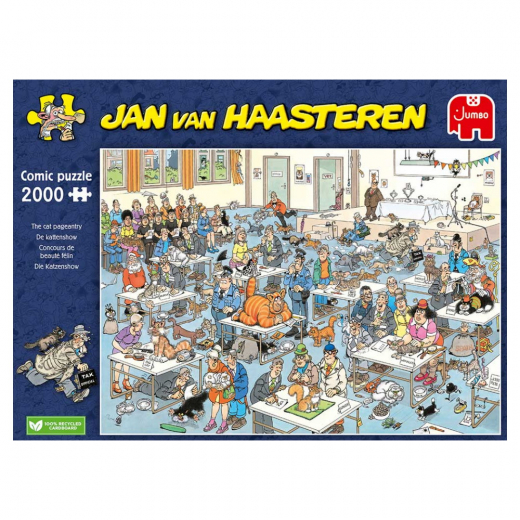 Jan van Haasteren The cat pageantry 2000 Palaa ryhmässä PALAPELIT / 2000 palaa > @ Spelexperten (1110100033)