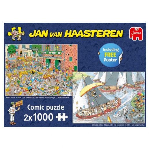 Jan van Haasteren Dutch Traditions 2x1000 Palaa ryhmässä PALAPELIT / 1000 palaa @ Spelexperten (1110100037)