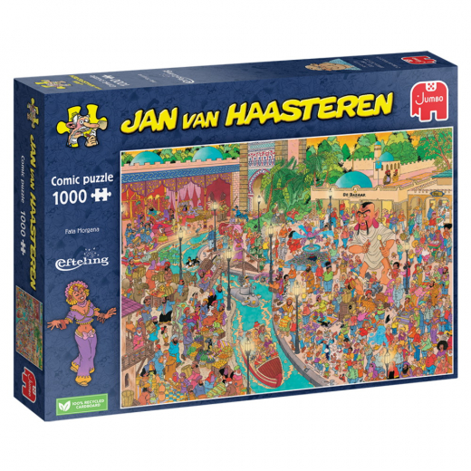 Jan van Haasteren Fata Morgana Efteling 1000 Palaa ryhmässä PALAPELIT / Jan van Haasteren @ Spelexperten (1110100038)