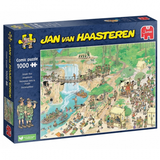 Jan van Haasteren Jungle Tour 1000 Palaa ryhmässä PALAPELIT / Jan van Haasteren @ Spelexperten (1110100316)