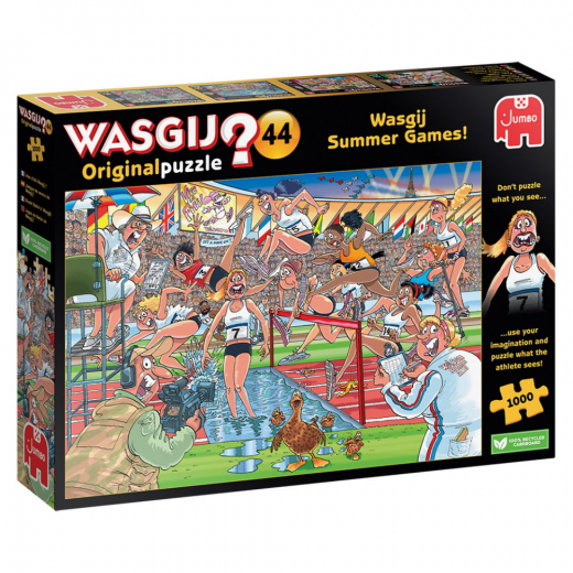 Wasgij? Original #43 Wasgij Summer Games! 1000 Palaa ryhmässä PALAPELIT / Wasgij @ Spelexperten (1110100333)