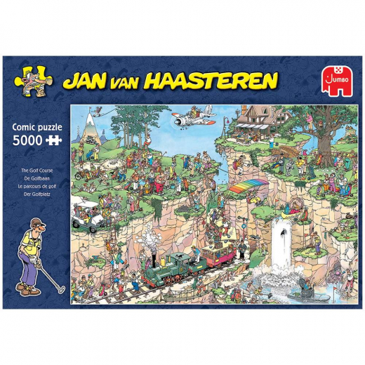 Jan van Haasteren - The Golf Course 5000 Palaa ryhmässä PALAPELIT / Jan van Haasteren @ Spelexperten (1110100538)