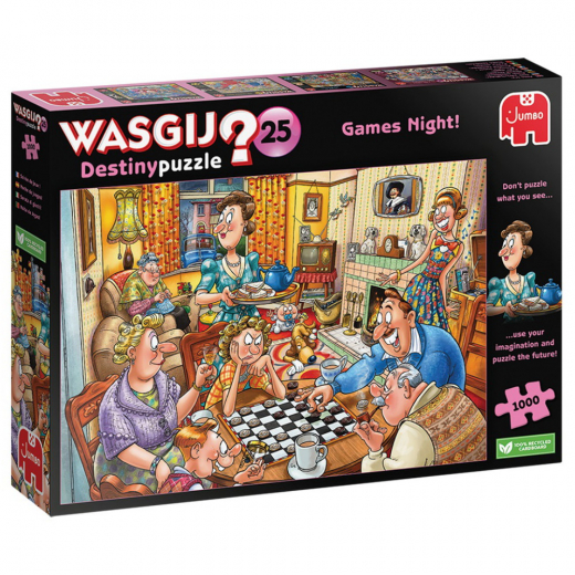 Wasgij? Destiny #25 - Games Night! 1000 Palaa ryhmässä PALAPELIT / Wasgij @ Spelexperten (1110100594)
