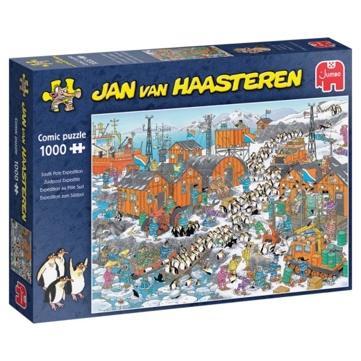 Jan van Haasteren - South Pole Expedition 1000 Palaa ryhmässä PALAPELIT / 1000 palaa @ Spelexperten (1110100607)