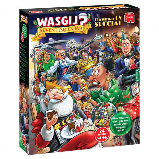 Wasgij? Adventin kalenteri - Christmas TV Special! 24 x 54 Palaa ryhmässä UUTUUDET @ Spelexperten (1110100907)