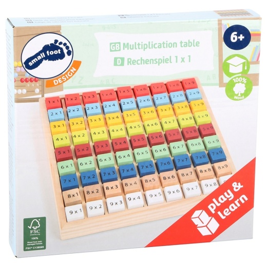 Colourful Multiplication Table ryhmässä SEURAPELIT / Pedagogiset pelit @ Spelexperten (11163)