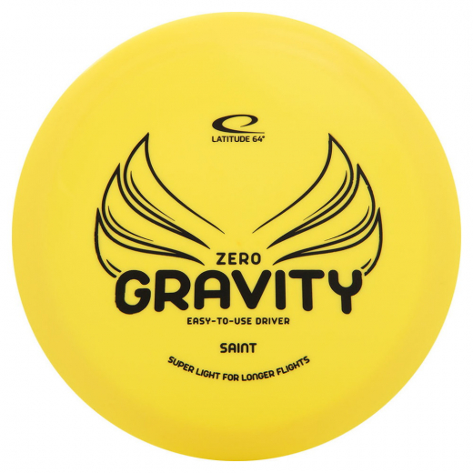 Latitude 64° Saint Zero Gravity Yellow ryhmässä ULKOPELIT / Disc Golf & frisbee / Fairway Drivers @ Spelexperten (111734)