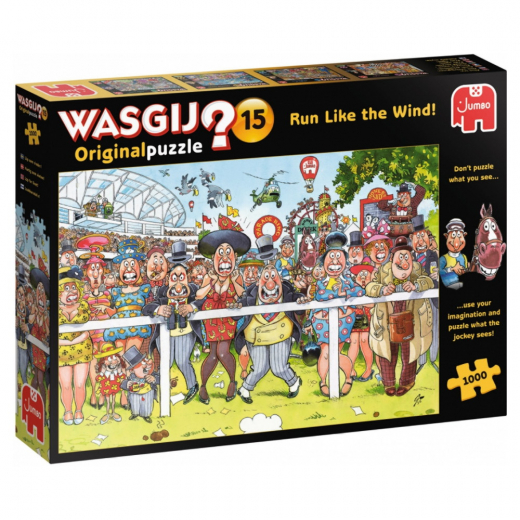 Wasgij? Original #15 Run like the Wind! 1000 Palaa ryhmässä PALAPELIT / Wasgij @ Spelexperten (1119800087)
