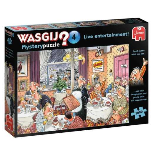 Wasgij? Mystery Retro #4 Live entertainment 1000 Palaa ryhmässä PALAPELIT / Wasgij @ Spelexperten (1119800093)
