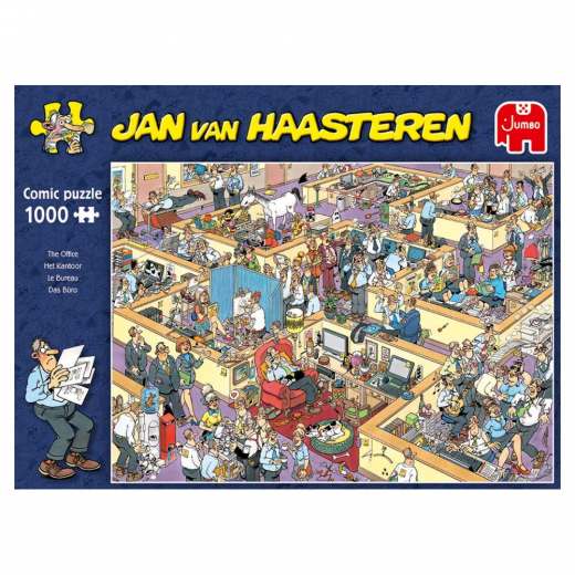 Jan van Haasteren The Office 1000 Palaa ryhmässä PALAPELIT / Jan van Haasteren @ Spelexperten (1119800107)