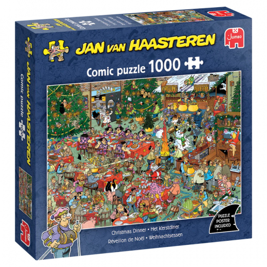 Jan van Haasteren - Christmas Dinner 1000 Palaa ryhmässä PALAPELIT / 1000 palaa @ Spelexperten (1119800159)