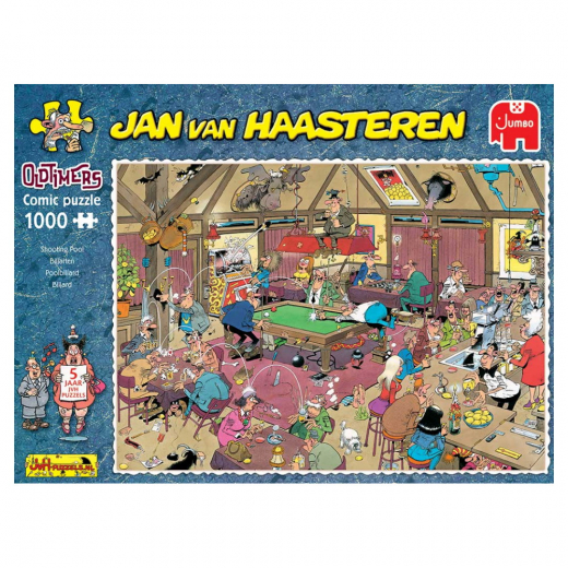 Jan van Haasteren Shooting Pool 1000 Palaa ryhmässä  @ Spelexperten (1119800283)
