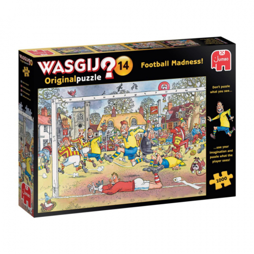Wasgij? Original #14 - Football Madness! 1000 Palaa ryhmässä PALAPELIT / Wasgij @ Spelexperten (1119801817)