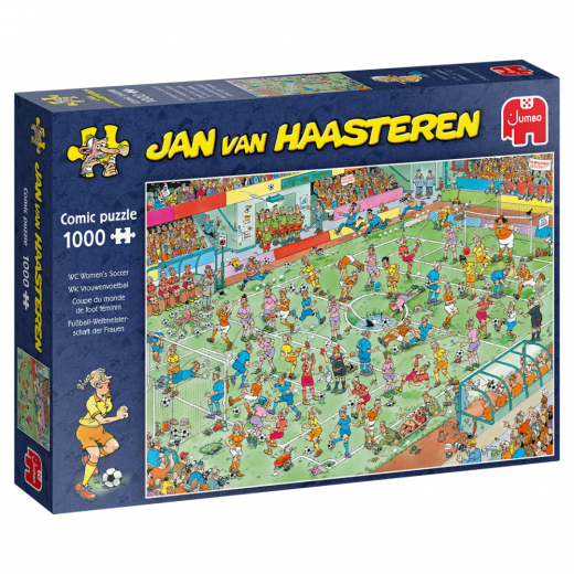 Jan van Haasteren - Womens Soccer 1000 Palaa ryhmässä PALAPELIT / Jan van Haasteren @ Spelexperten (1119801840)