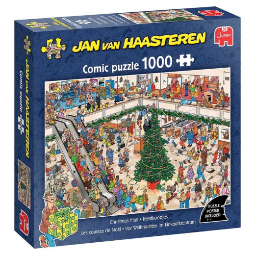Jan van Haasteren - Christmas Mall  1000 Palaa ryhmässä PALAPELIT / 1000 palaa @ Spelexperten (1119802027)