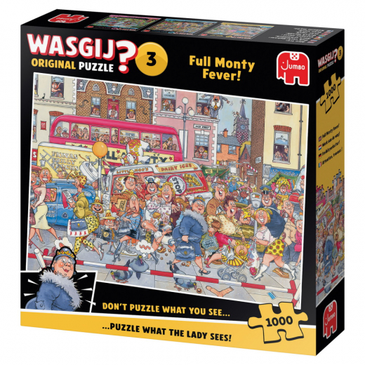 Wasgij? Original #3 - Full Monty Fever! - 1000 Palaa ryhmässä PALAPELIT / 1000 palaa @ Spelexperten (1119802035)