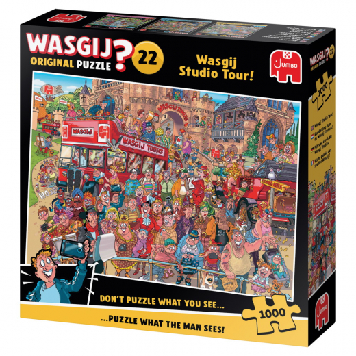 Wasgij? Original #22 - Wasgij Studio Tour! 1000 Palaa ryhmässä PALAPELIT / 1000 palaa @ Spelexperten (1119802037)