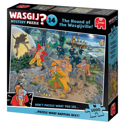 Wasgij? Myster #14 - The Hound of the Wasgijville! 1000 Palaa ryhmässä PALAPELIT / 1000 palaa @ Spelexperten (1119802043)