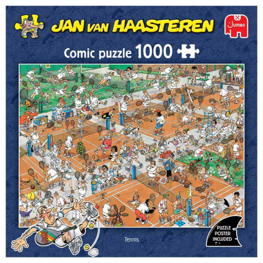 Jan van Haasteren Palapeli: Tennis 1000 Palaa ryhmässä PALAPELIT / 1000 palaa @ Spelexperten (1119802232)