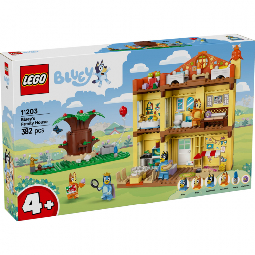 LEGO Bluey - Blueyn perheen talo ryhmässä LELUT / LEGO @ Spelexperten (11203)