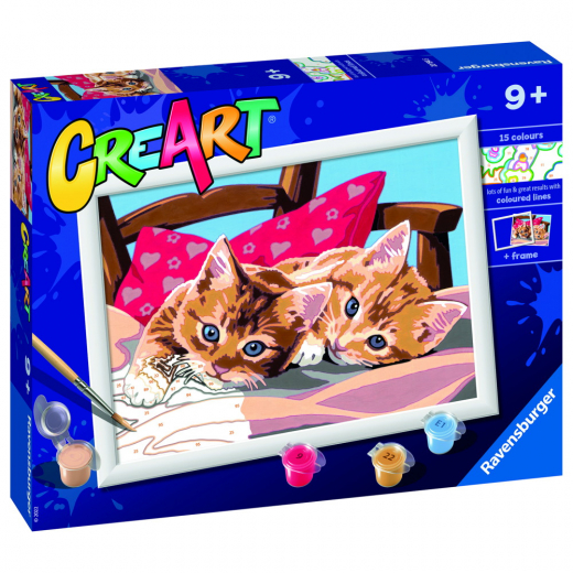 CreArt - Kaksi pehmoista kissaa ryhmässä LELUT / Luo & maalaa @ Spelexperten (11220194)