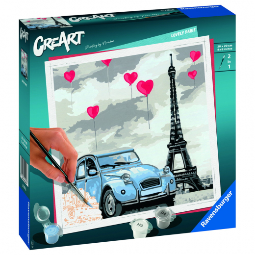 CreArt - Lovely Paris ryhmässä LELUT / Luo & maalaa @ Spelexperten (11220197)