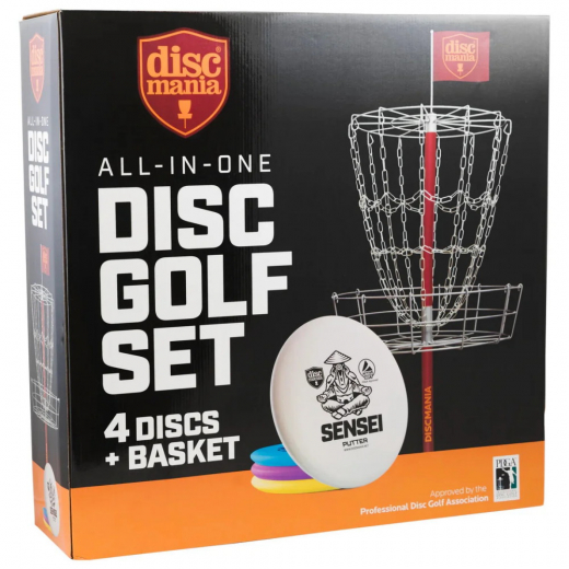 Discmania All-In-One Disc Golf Set ryhmässä ULKOPELIT / Disc Golf & frisbee / Varusteet & setit @ Spelexperten (112513)