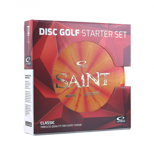 Latitude 64° Disc Golf Starter Set Classic ryhmässä ULKOPELIT / Disc Golf & frisbee / Varusteet & setit @ Spelexperten (113388)