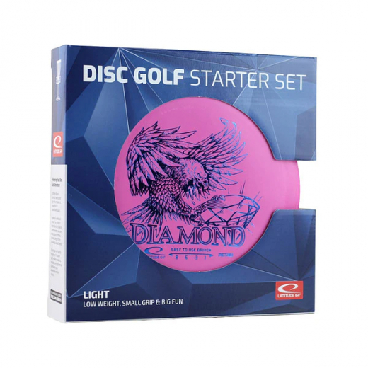 Latitude 64° Disc Golf Starter Set Light ryhmässä ULKOPELIT / Disc Golf & frisbee / Varusteet & setit @ Spelexperten (113389)