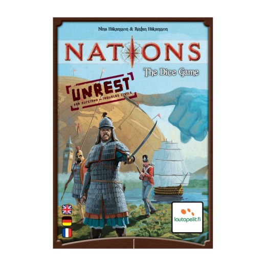 Nations: The Dice Game - Unrest (Exp.) ryhmässä SEURAPELIT / Lisäosat @ Spelexperten (114149)