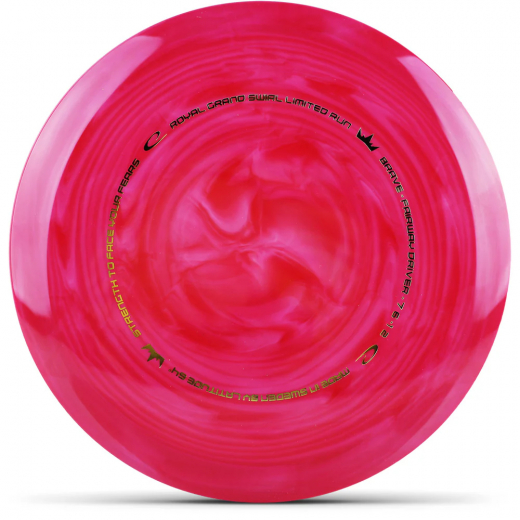 Latitude 64° Grand Swirl Brave Limited Edition Red White ryhmässä ULKOPELIT / Disc Golf & frisbee @ Spelexperten (114386)